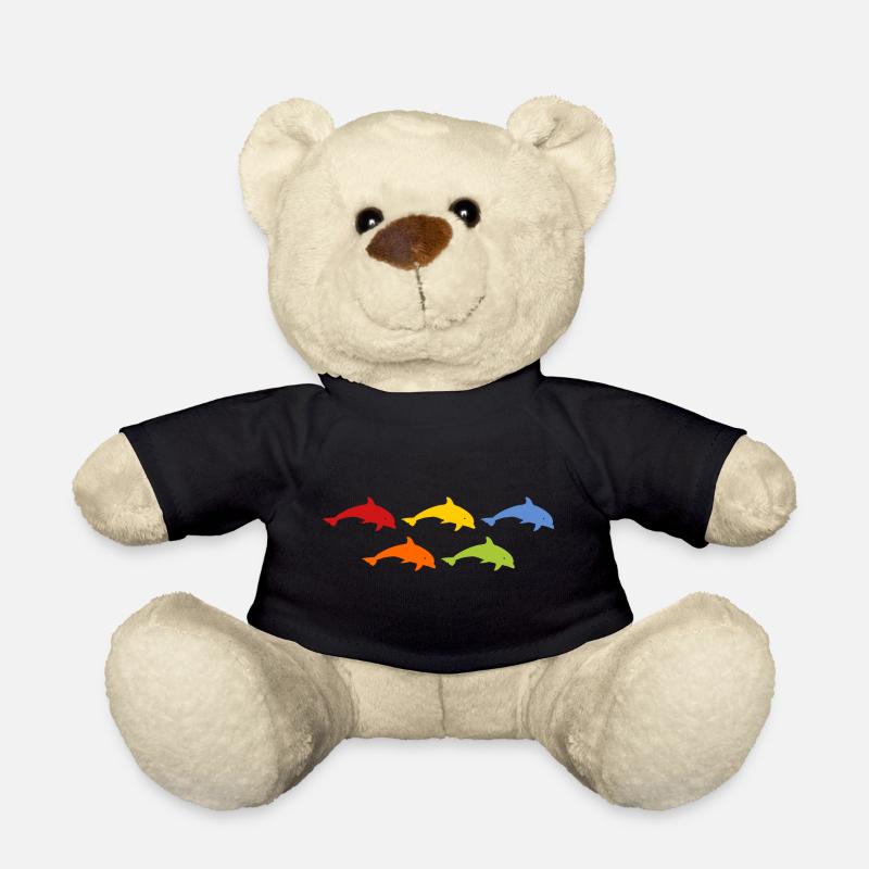 Delfine - Teddy - Schwarz