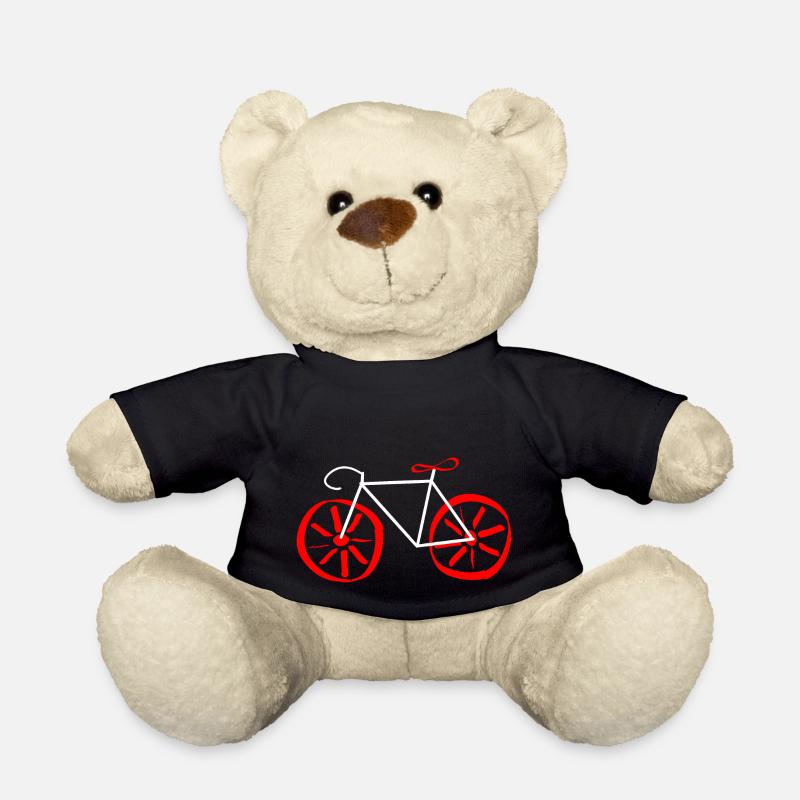 Fahrrad Cycling LOVE - Teddy - Schwarz