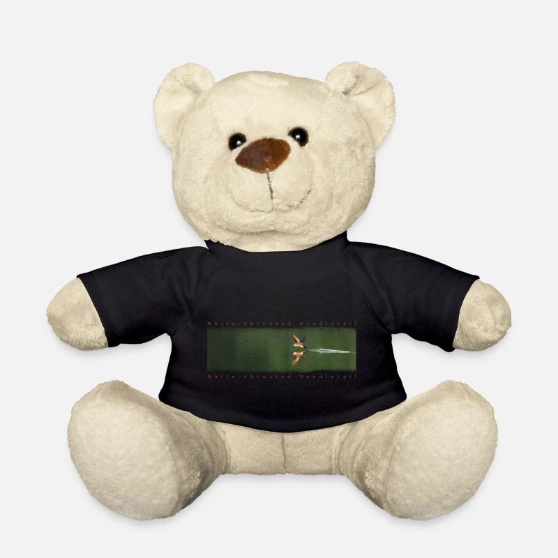 Schwalbe über dem See Kunstflug Reflexion Spiegel - Teddy - Schwarz