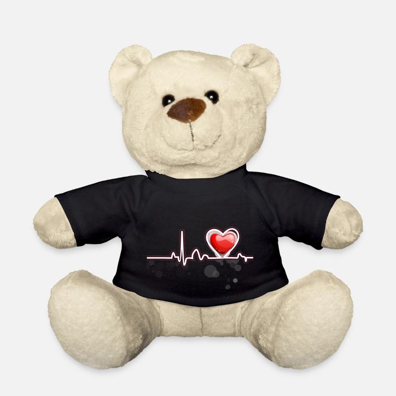 herzlinie - Teddy - Schwarz