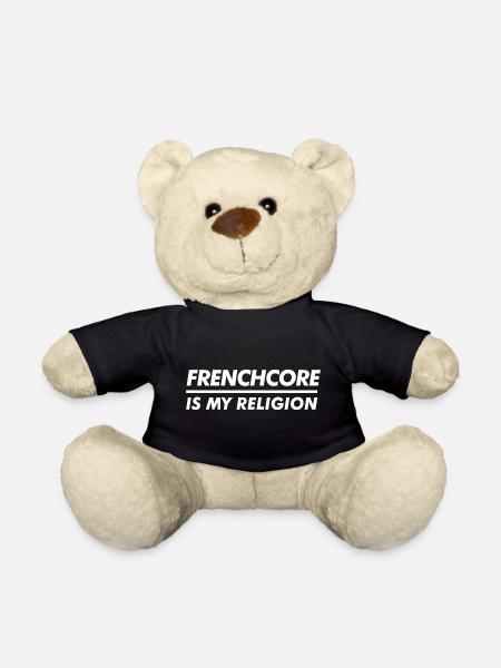 Le Frenchcore, c’est ma religion - Nounours - noir