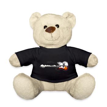 Gitarre Natur - Teddy - Schwarz - Vorne