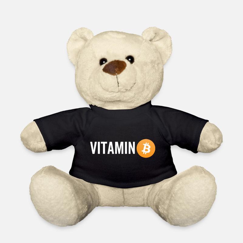 Vitamin Bitcoin - Teddy Bear - black