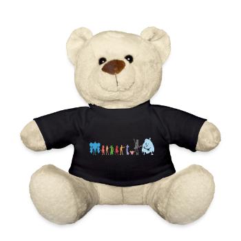 Crew Nakama - Teddy Bear - black - Front