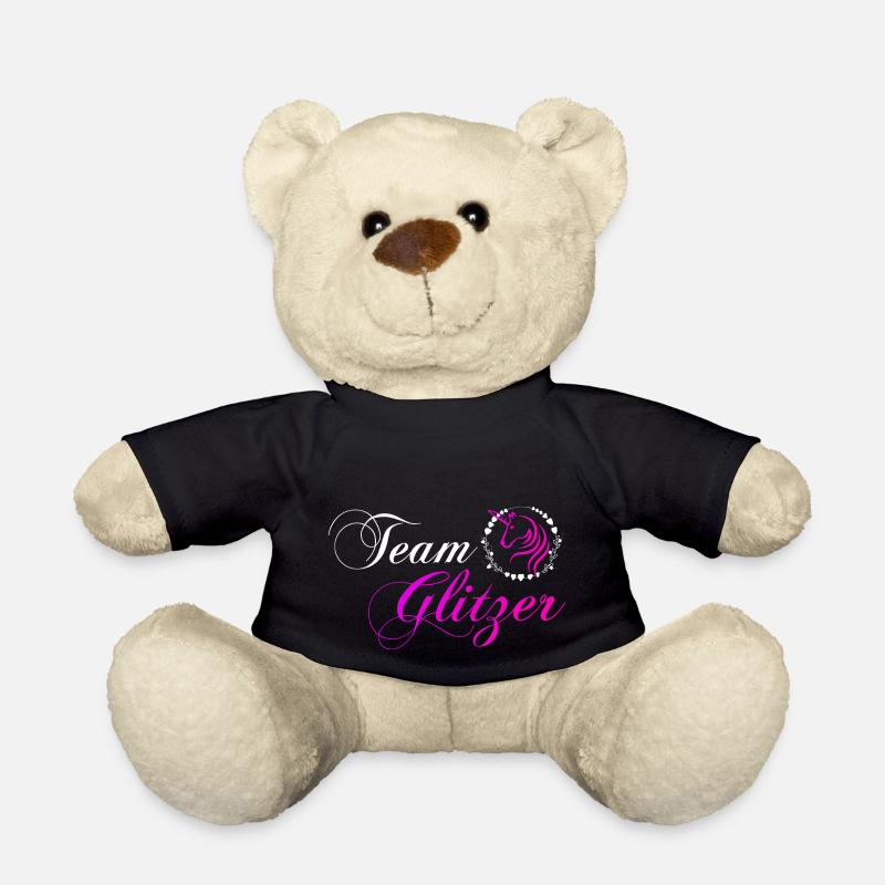 Team Glitzer - Teddy - Schwarz