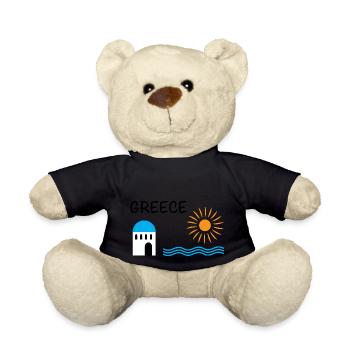 Grèce - Nounours - noir - Devant