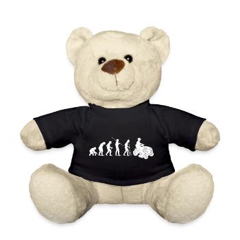 Aufsitzmäher Evolution Rasentraktor Rasen mähen - Teddy - Schwarz - Vorne