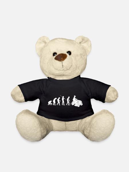 Tondeuse autoportée Evolution Tracteur à gazon Tondre la pelouse - Nounours - noir