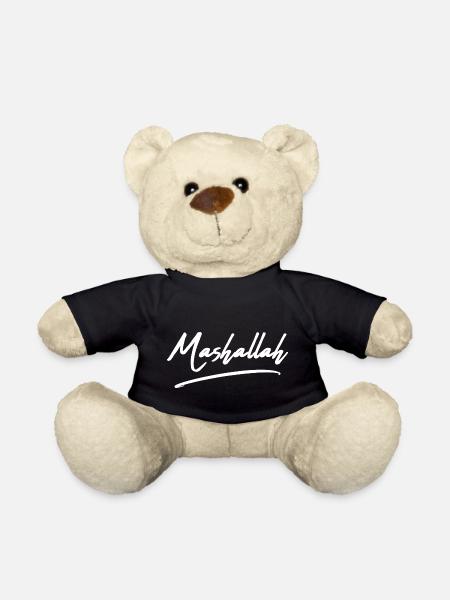 Mashallah - Édition Blanche - Nounours - noir