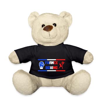 FRANCE BOXING MUAY - Nounours - noir - Devant