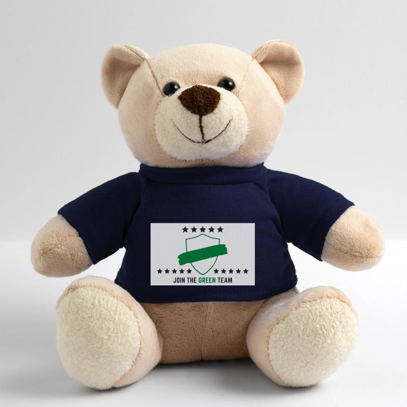 JOIN THE GREEN TEAM // WHITE VERSION Teddy