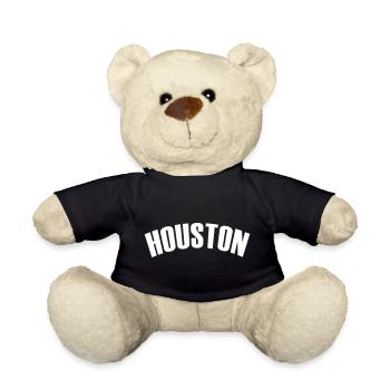 houston shirt - Teddy - Schwarz - Vorne