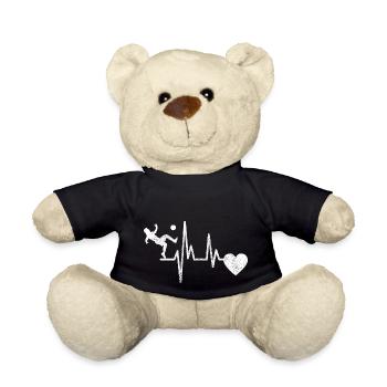 Soccer Player Soccer Coach Soccer Soccer - Teddy Bear - black - Front