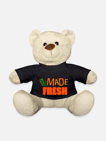 Made Fresh - Teddy Bear - black