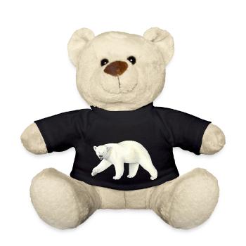 Icebear - Teddy Bear - black - Front