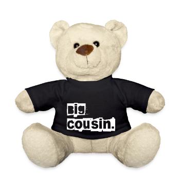 der große cousin oder cousine - Teddy - Schwarz - Vorne