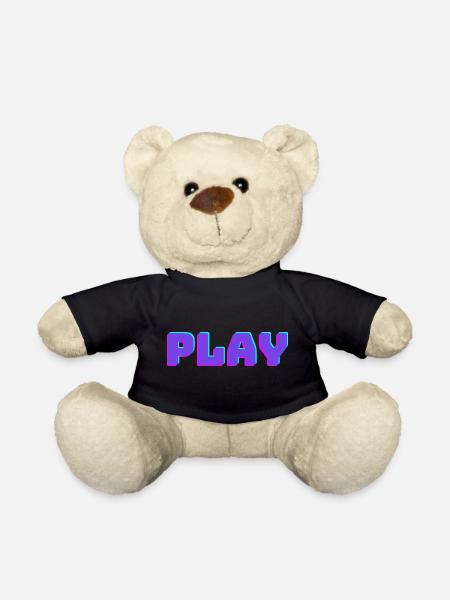 PLAY - das Piece für Gamer - Teddy - Schwarz