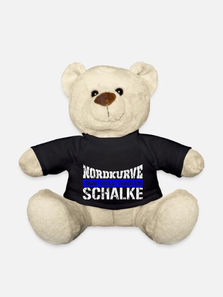 Ruhrpott Schalke Nordkurve - Teddy - Schwarz