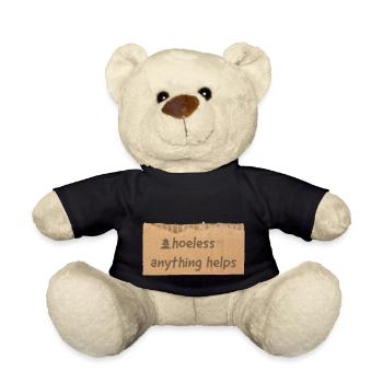 Signe sans hoeless - Nounours - noir - Devant
