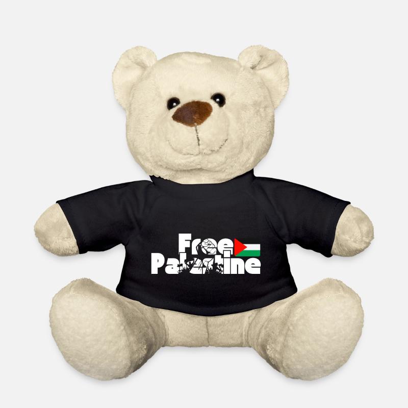 Befreit Palästina - Teddy - Schwarz