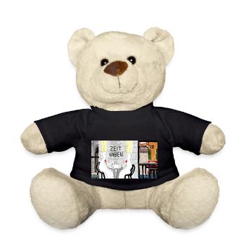 Zeit haben. - Teddy - Schwarz - Vorne