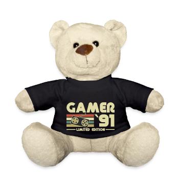 gamer 91 - Nounours - noir - Devant