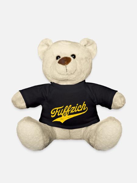 Fuffzich - Fünfzigster Geburtstag - Teddy - Schwarz