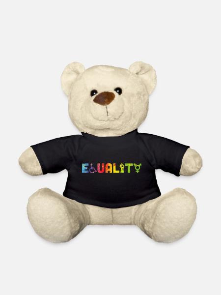 Equality - Teddy Bear - black