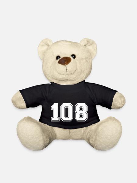 108 - Teddy Bear - black
