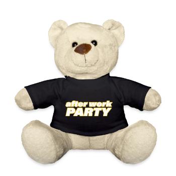AFTER WORK PARTY - Teddy Bear - black - Front