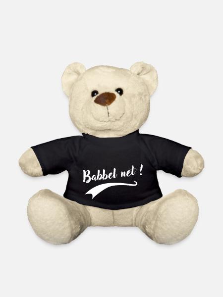 Babbel net - Teddy - Schwarz