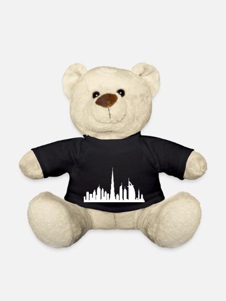 dubai skyline - Teddy - Schwarz