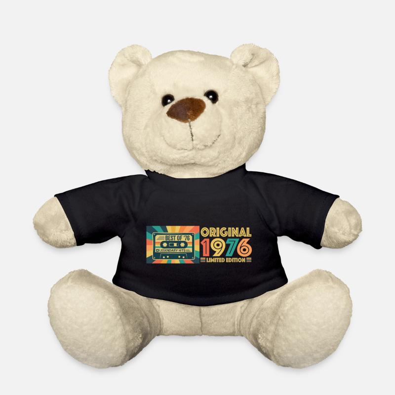 Retro Kassette 1976 Limitierte Edition - Teddy - Schwarz