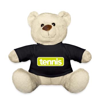 Tennis Bold Sportbekleidung - Teddy - Schwarz - Vorne