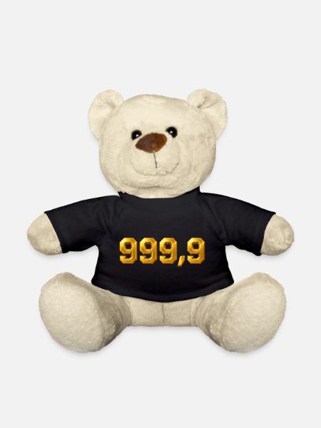 Feingold 999,9 - Teddy - Schwarz