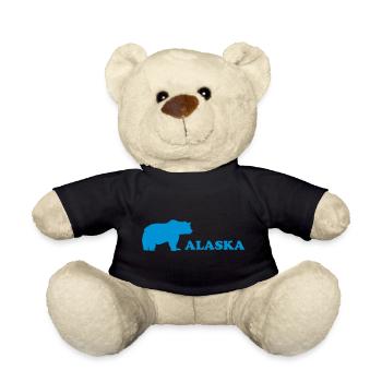 alaska - Teddy Bear - black - Front