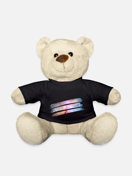 Cosmic Paint - Teddy Bear - black