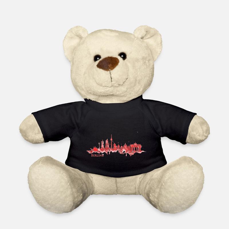 Berlin Skyline - Teddy - Schwarz