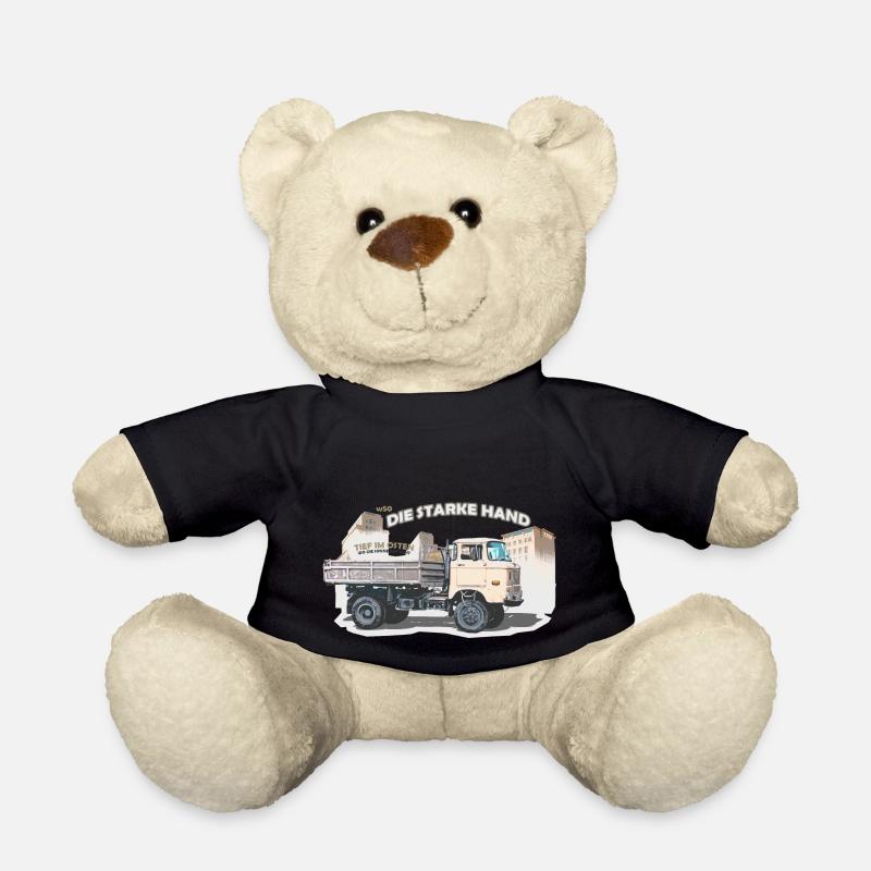 ifa w50 lkw ddr ossi - Teddy - Schwarz
