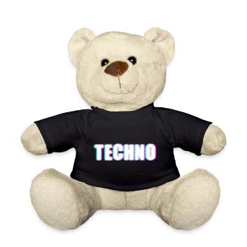 TECHNO - Teddy - Schwarz - Vorne