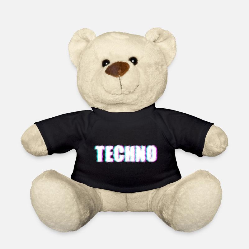 TECHNO - Nounours - noir