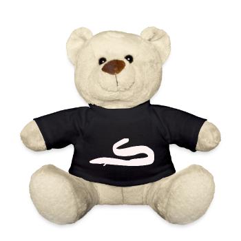 Aal weiss - Teddy - Schwarz - Vorne