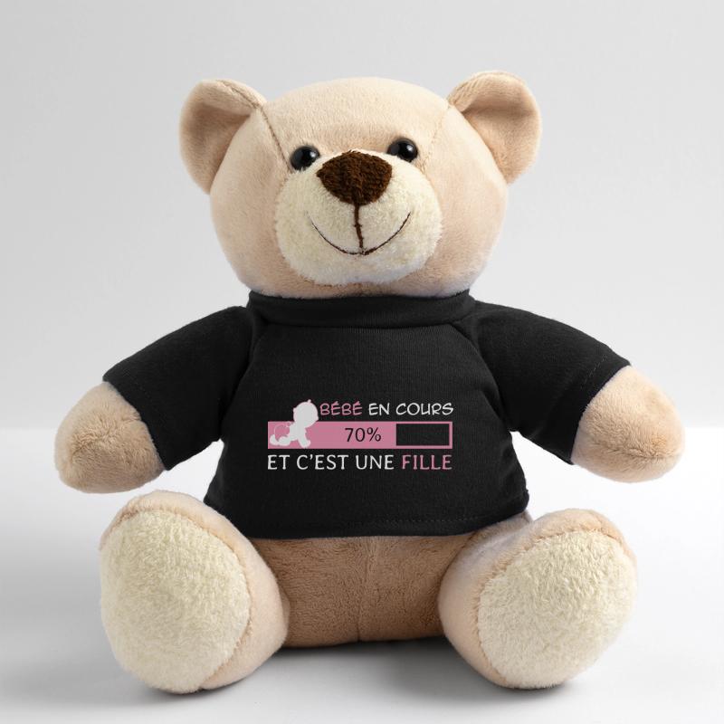 Bébé en cours et c'est une Fille Nounours