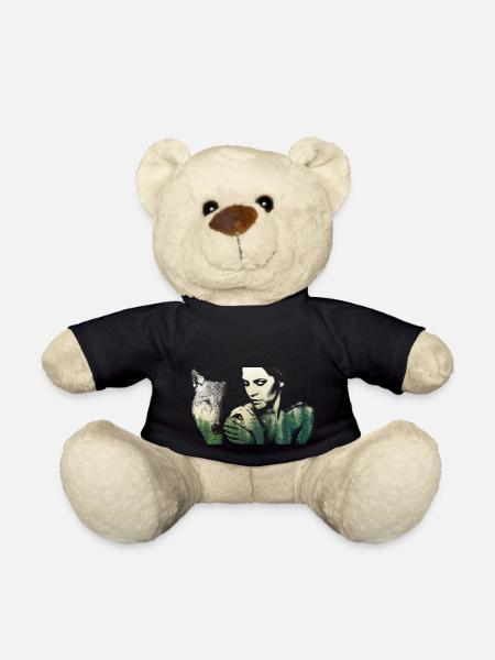 Femmes et loups - Nounours - noir