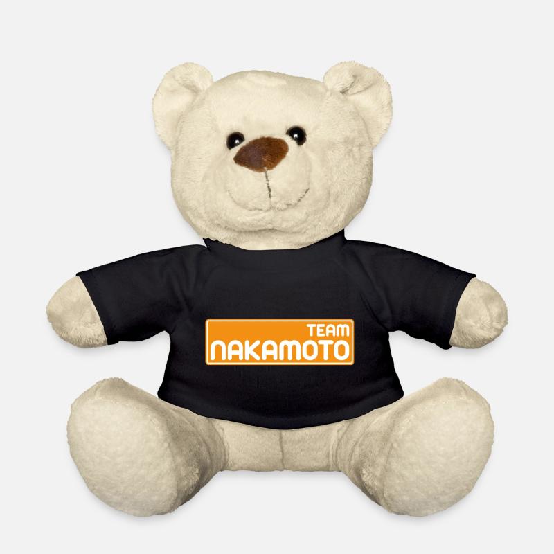 Team Satoshi Nakamoto - Teddy - Schwarz