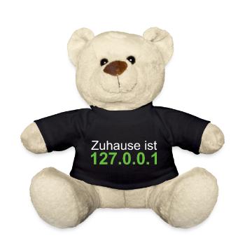 Localhost 127.0.0.1 Zuhause - Teddy - Schwarz - Vorne
