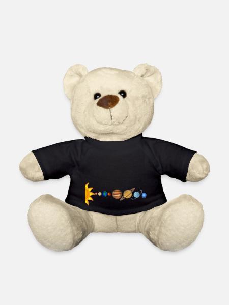 Système solaire - Nounours - noir