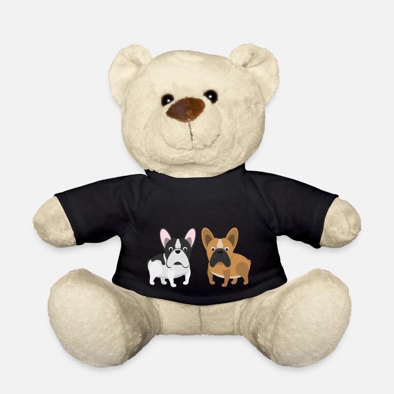 Deux Bullys - Bulldog français - Nounours - noir