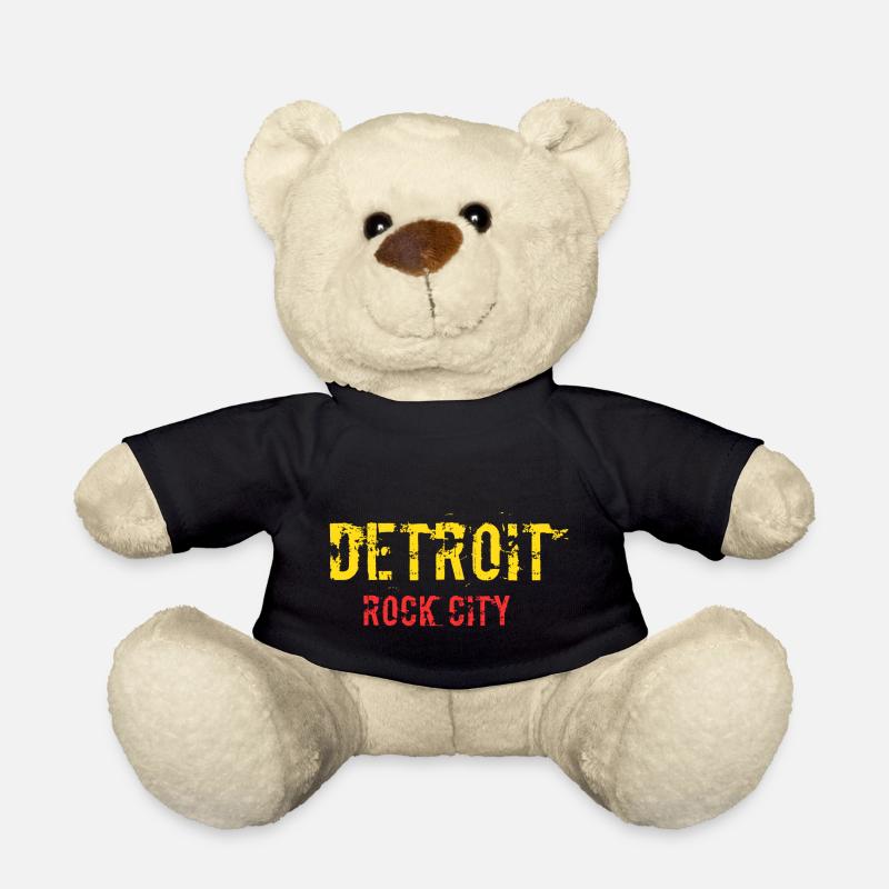 Detroit design - Teddy Bear - black