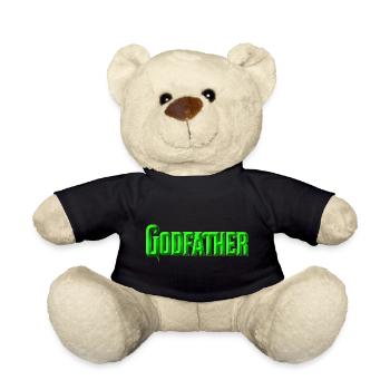 Godfather - Teddy Bear - black - Front